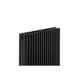 Grzejnik dekoracyjny hybrydowy Edo ED2E 1800x507 czarny SQUARE