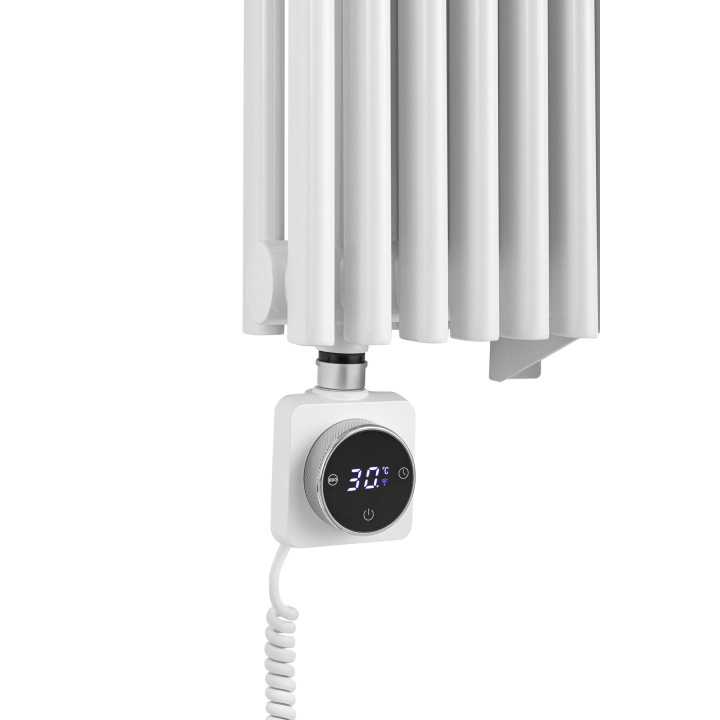 Grzejnik dekoracyjny hybrydowy Edo ED2E 1800x620 biały SQUARE