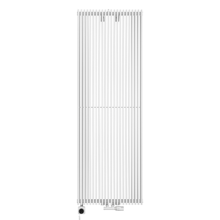 Grzejnik dekoracyjny hybrydowy Edo ED2E 1800x620 biały SQUARE