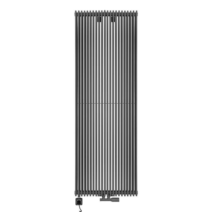 Grzejnik dekoracyjny hybrydowy Edo ED2E 1800x620 grafit SQUARE
