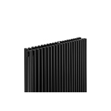 Grzejnik dekoracyjny hybrydowy Edo ED2E 1800x620 czarny SQUARE