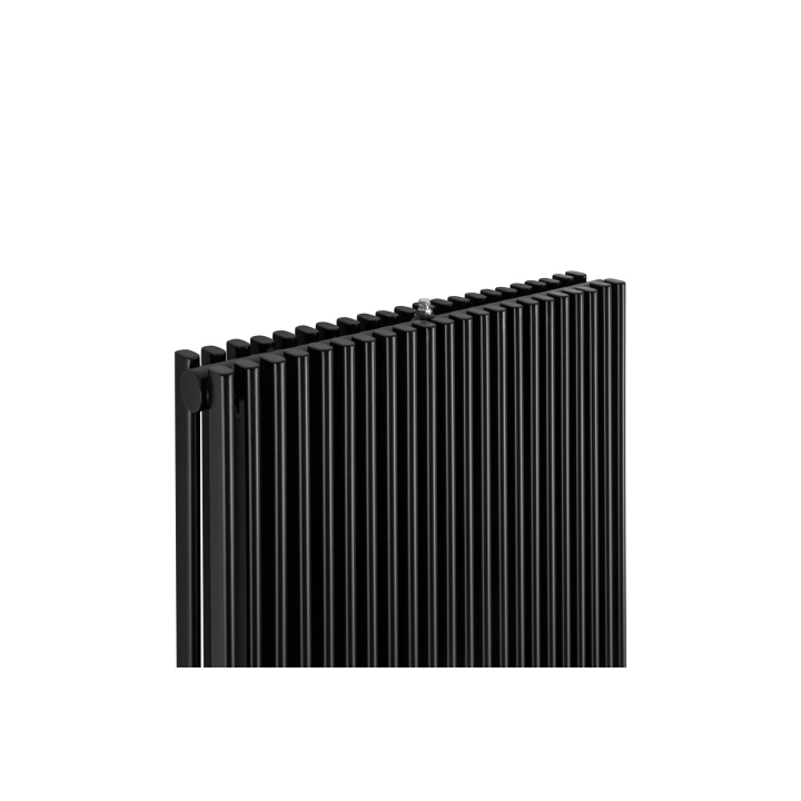 Grzejnik dekoracyjny hybrydowy Edo ED2E 1800x620 czarny SQUARE