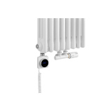 Grzejnik dekoracyjny hybrydowy CL3E 1800x380 biały SQUARE