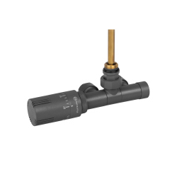 Przyłącze jednootworowe Single Pipe Valve Invest, grafit