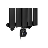 Grzejnik dekoracyjny elektryczny Ultra Slim US1 1600x340 czarny