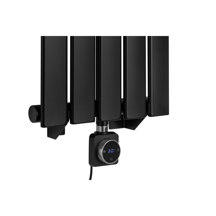 Grzejnik dekoracyjny elektryczny Ultra Slim US1 1600x340 czarny