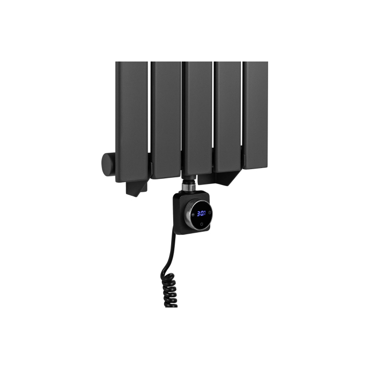 Grzejnik dekoracyjny elektryczny Ultra Slim US1 1600x340 grafit