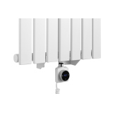 Grzejnik dekoracyjny elektryczny Ultra Slim US1 1600x476 biały