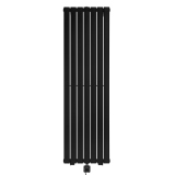 Grzejnik dekoracyjny elektryczny Ultra Slim US1 1600x476 czarny