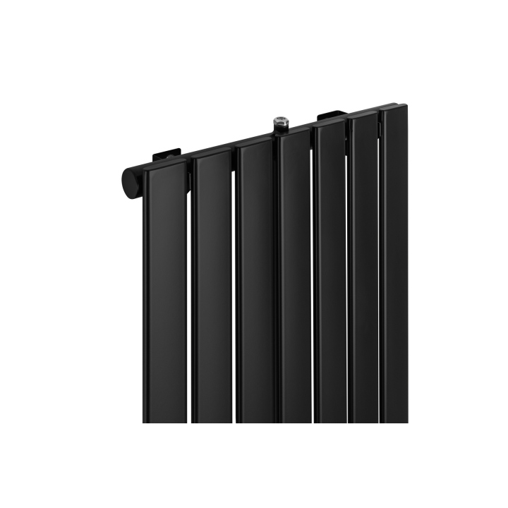 Grzejnik dekoracyjny elektryczny Ultra Slim US1 1600x476 czarny