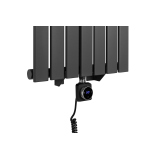 Grzejnik dekoracyjny elektryczny Ultra Slim US1 1600x476 grafit