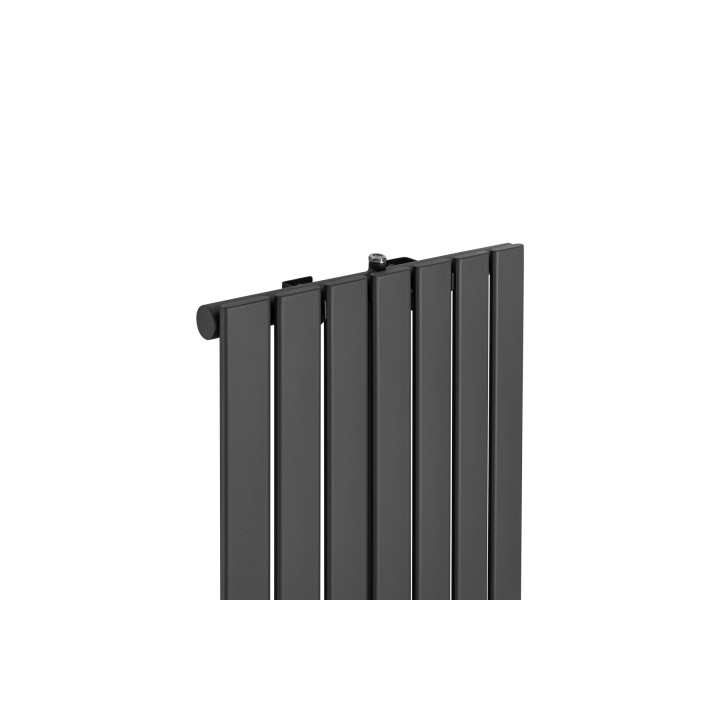 Grzejnik dekoracyjny elektryczny Ultra Slim US1 1600x476 grafit