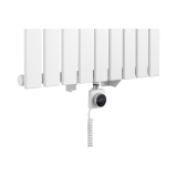 Grzejnik dekoracyjny elektryczny Ultra Slim US1 1600x612 biały