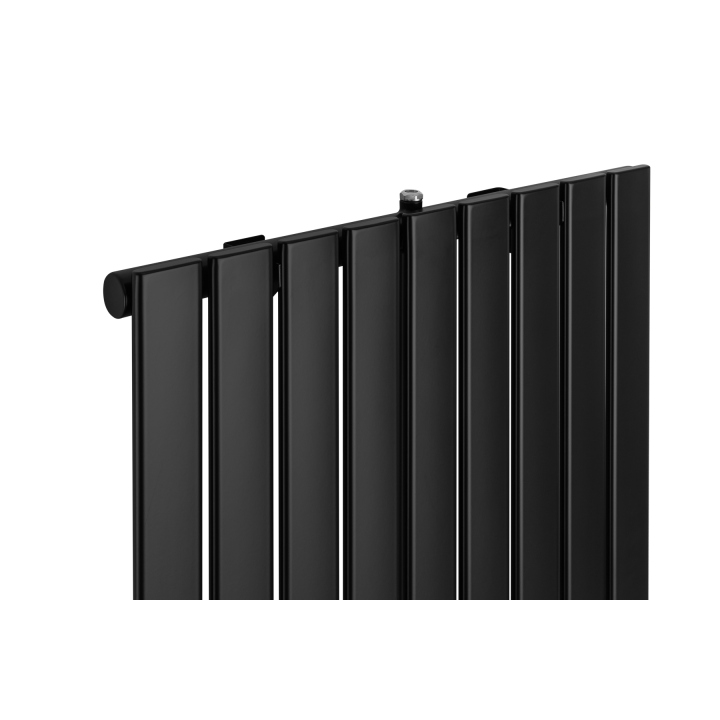 Grzejnik dekoracyjny elektryczny Ultra Slim US1 1600x612 czarny