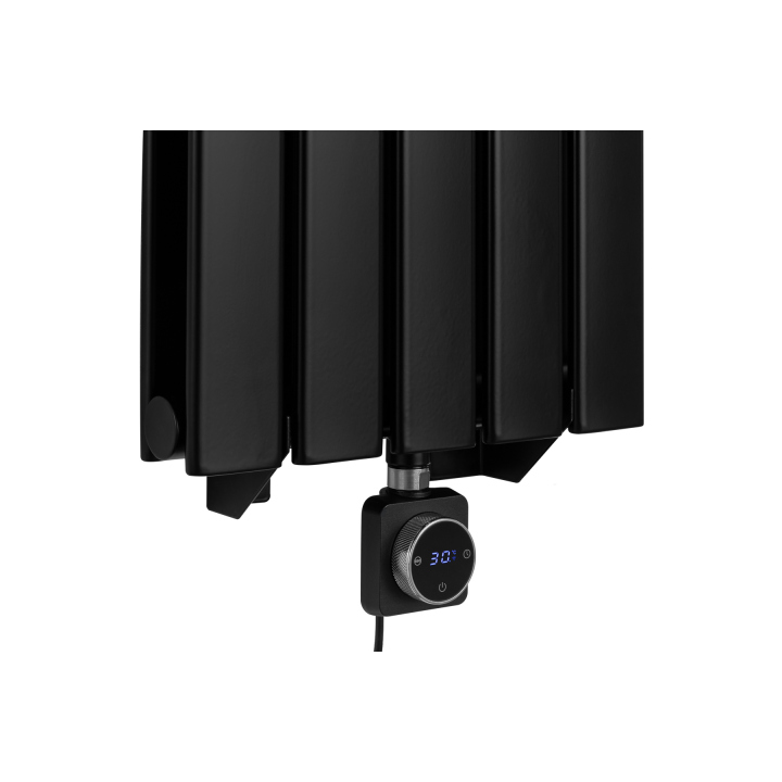 Grzejnik dekoracyjny elektryczny Ultra Slim US2 1600x340 czarny