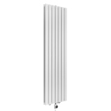 Grzejnik dekoracyjny elektryczny Ultra Slim US2 1600x476 biały