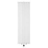 Grzejnik dekoracyjny elektryczny Ultra Slim US2 1600x476 biały