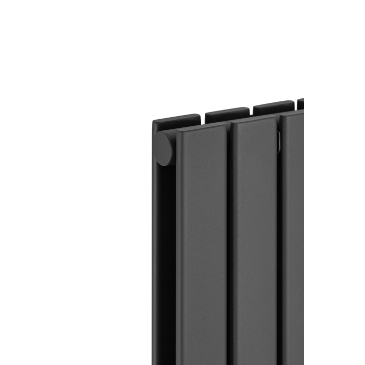 Grzejnik dekoracyjny elektryczny Ultra Slim US2 1600x476 grafit