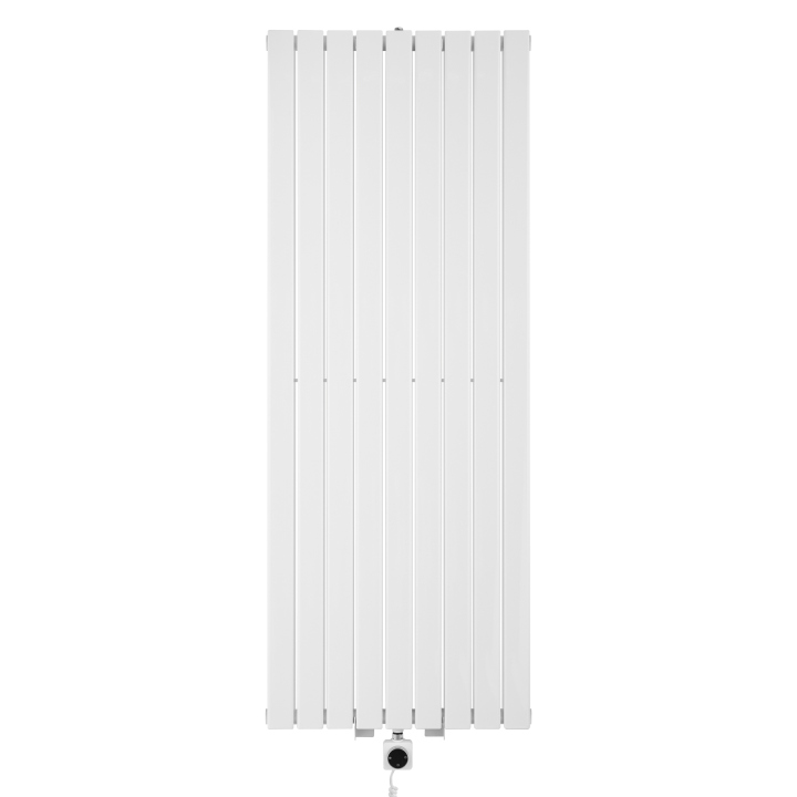 Grzejnik dekoracyjny elektryczny Ultra Slim US2 1600x612 biały