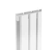 Grzejnik dekoracyjny elektryczny Ultra Slim US2 1600x612 biały