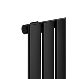 Grzejnik dekoracyjny elektryczny Ultra Slim US1 1600x340 czarny