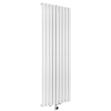 Grzejnik dekoracyjny elektryczny Ultra Slim US1 1600x612 biały