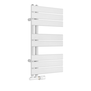 Grzejnik łazienkowy UCA-700x400-D50L/P biały