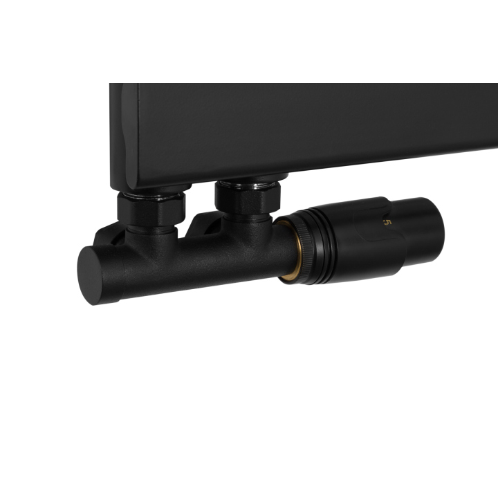 Grzejnik łazienkowy UCR-900x500-D50L/P czarny