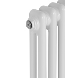 Grzejnik żeberkowy poziomy retro Column Line CL2E-575x470-D50L/P biały