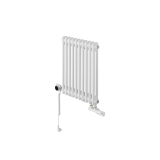 Grzejnik żeberkowy poziomy retro Column Line CL2E-575x470-D50L/P biały