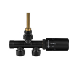 Przyłącze jednootworowe Single Pipe Valve PRIME, czarny