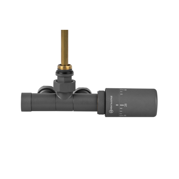 Przyłącze jednootworowe Single Pipe Valve PRIME, grafit
