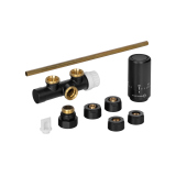 Przyłącze jednootworowe Single Pipe Valve PRIME, czarny