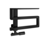 Grzejnik łazienkowy Jimmy 660x400 czarny