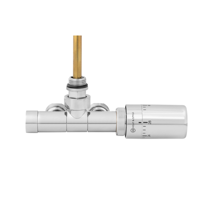 Przyłącze jednootworowe Single Pipe Valve PRIME, chrom