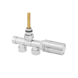 Przyłącze jednootworowe Single Pipe Valve PRIME, chrom