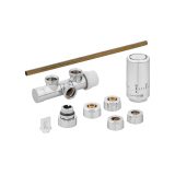 Przyłącze jednootworowe Single Pipe Valve PRIME, chrom