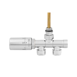 Przyłącze jednootworowe Single Pipe Valve PRIME, chrom