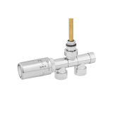 Przyłącze jednootworowe Single Pipe Valve PRIME, chrom