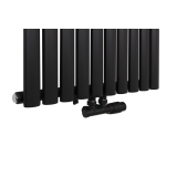 Grzejnik dekoracyjny Ultimate UT1E 1600x600 czarny