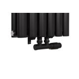 Grzejnik dekoracyjny Ultimate UT2E 1600x360 czarny
