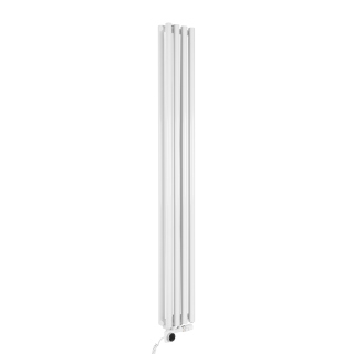 Grzejnik dekoracyjny Gilda GD2E 1800x236 biały