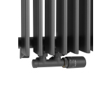 Grzejnik dekoracyjny Wild 1800x456 grafit