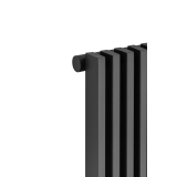 Grzejnik dekoracyjny Mild 1800x456 grafit