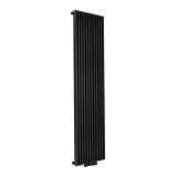 Grzejnik dekoracyjny Mild 1800x456 czarny