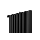 Grzejnik dekoracyjny Mild 1800x608 czarny
