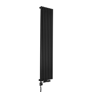 Grzejnik dekoracyjny Nomad ND1E 1600x360 czarny