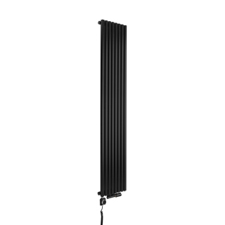 Grzejnik dekoracyjny Nomad ND1E 1800x360 czarny
