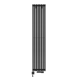 Grzejnik dekoracyjny Nomad ND1E 1800x360 czarny