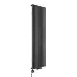 Grzejnik dekoracyjny Nomad ND1E 1800x540 grafit